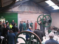 Rattling Monster Exhibition area being admired